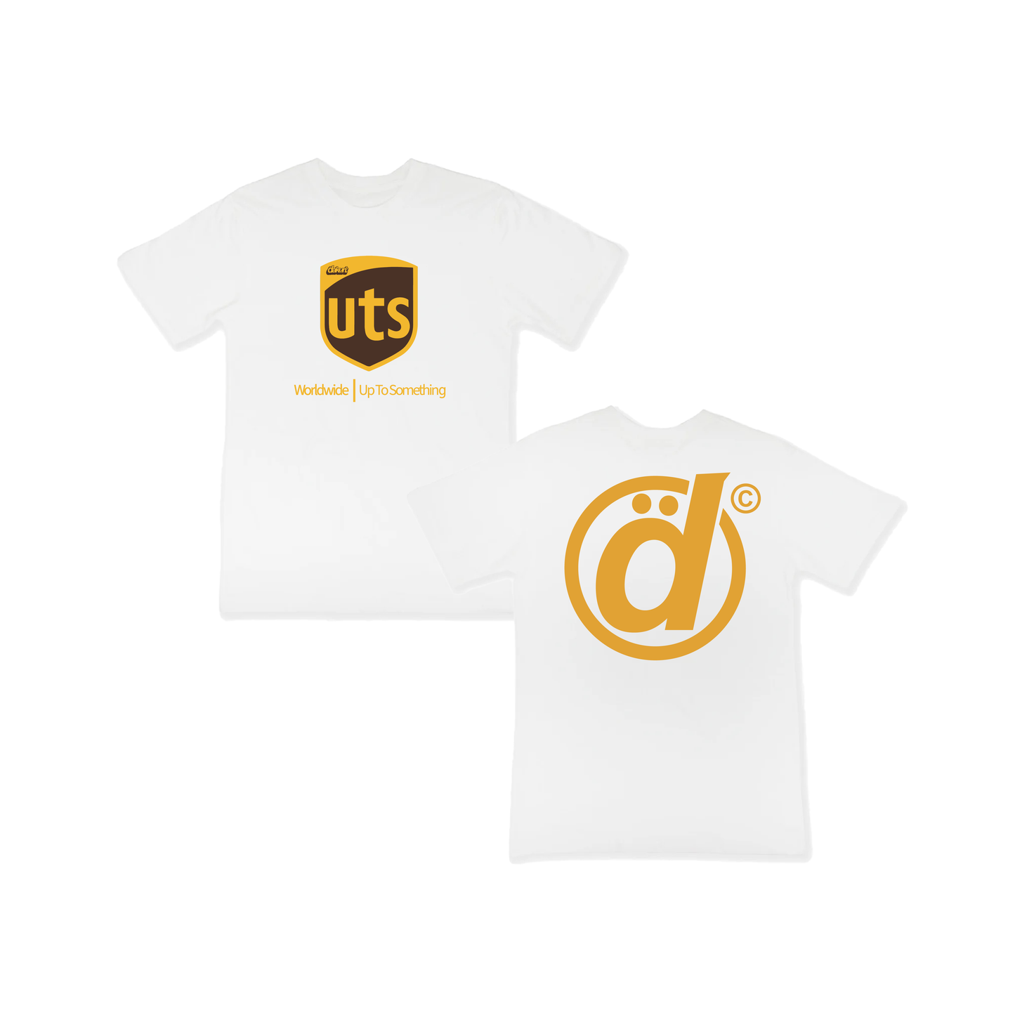 Daküri “Up to Something” Tshirt white