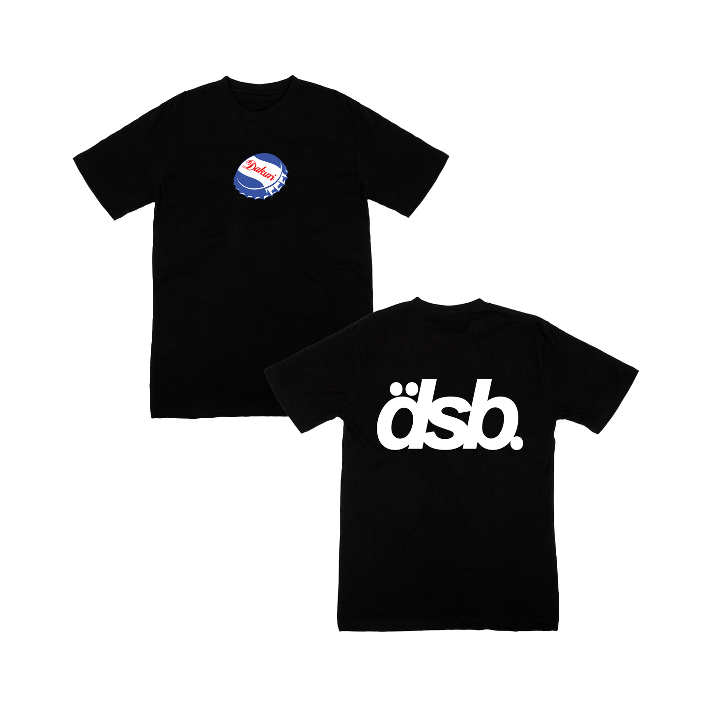 Daküri “No Cap” Tshirt Black