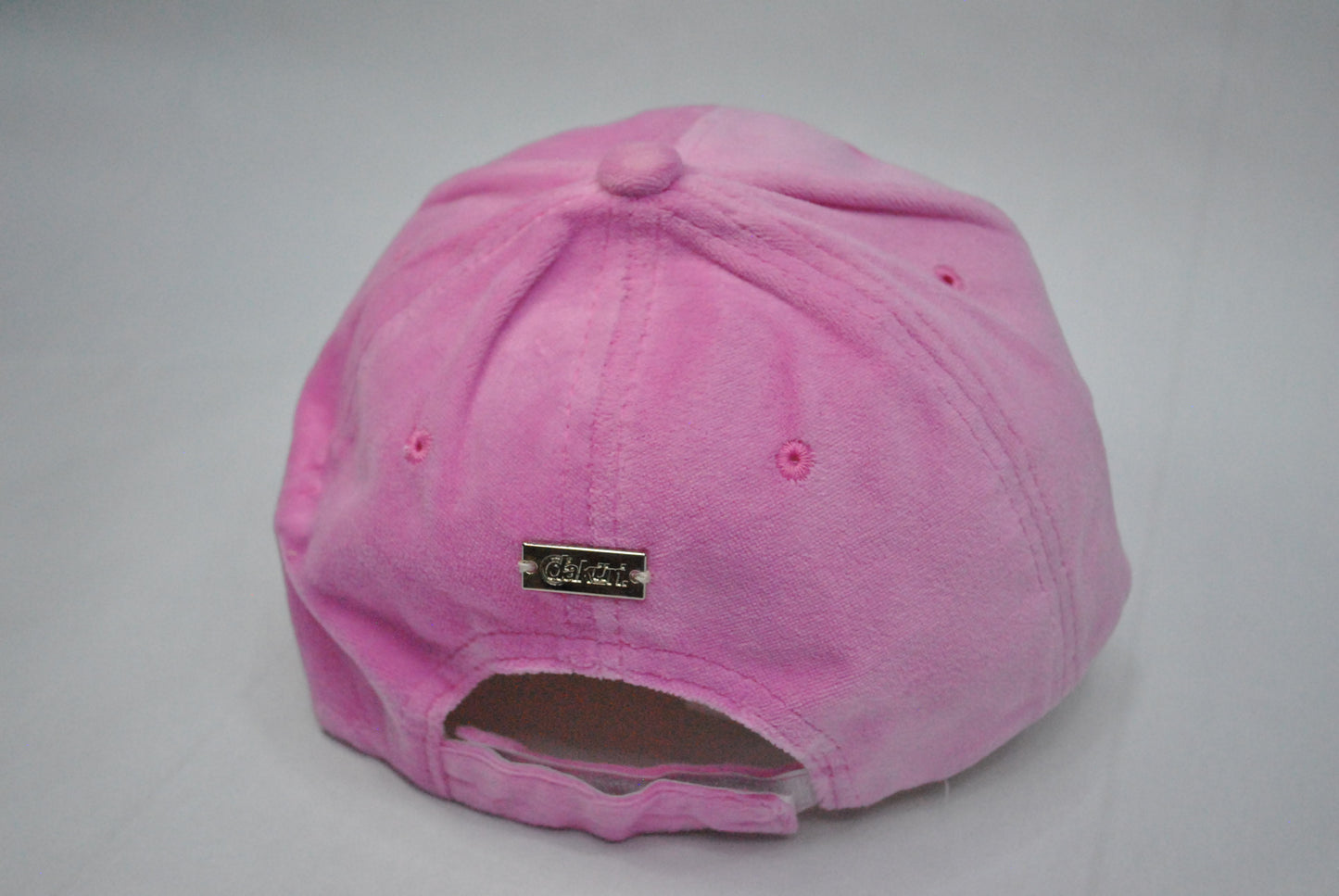Velvet Fancy Dad hat (Gum Pink)