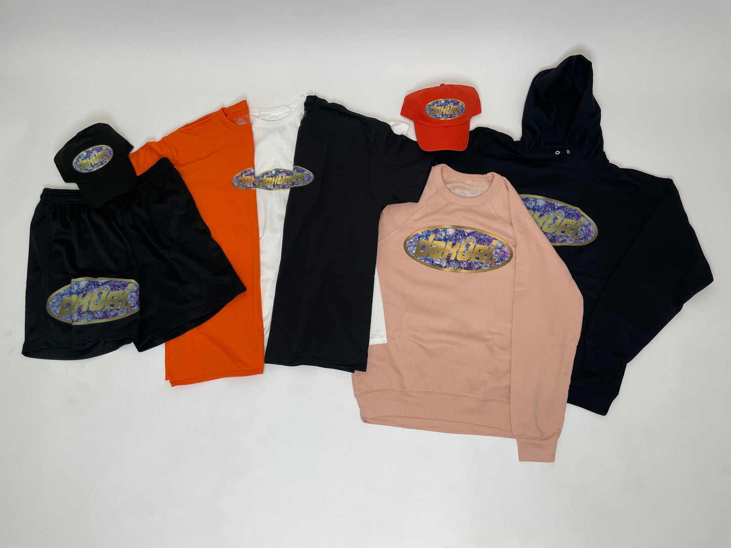 Peach “Blang Blang” Crewneck Sweater
