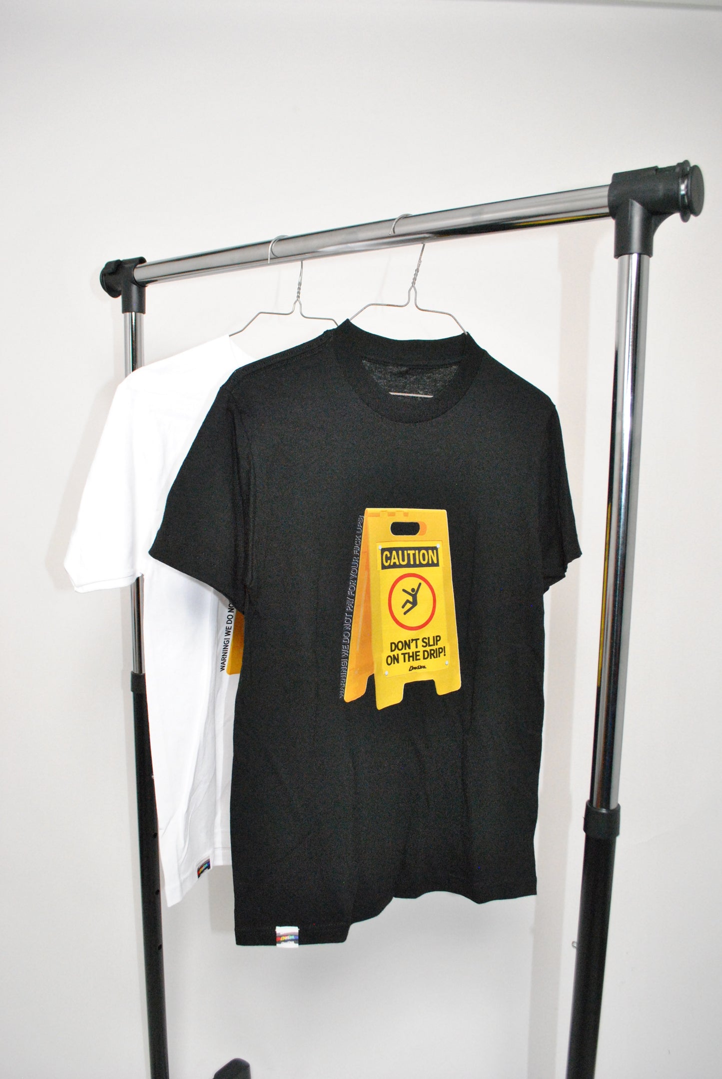 "Don't Slip" Tee in Black