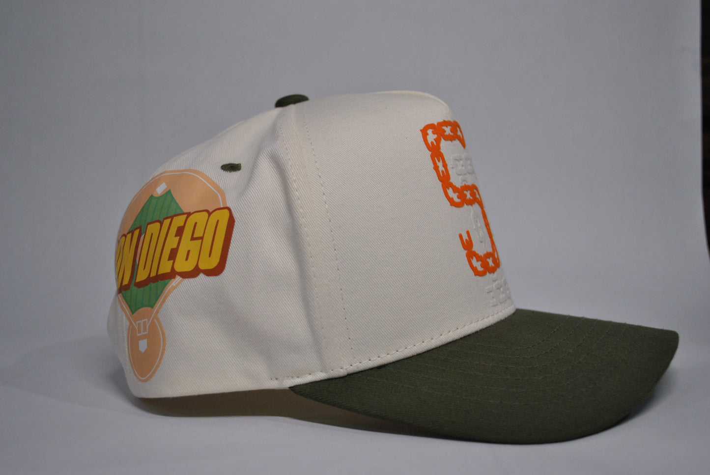 SD Palmtrees (Creme) Snapback