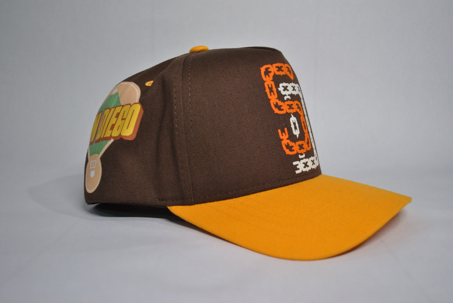 SD Palmtrees (Brown) Snapback