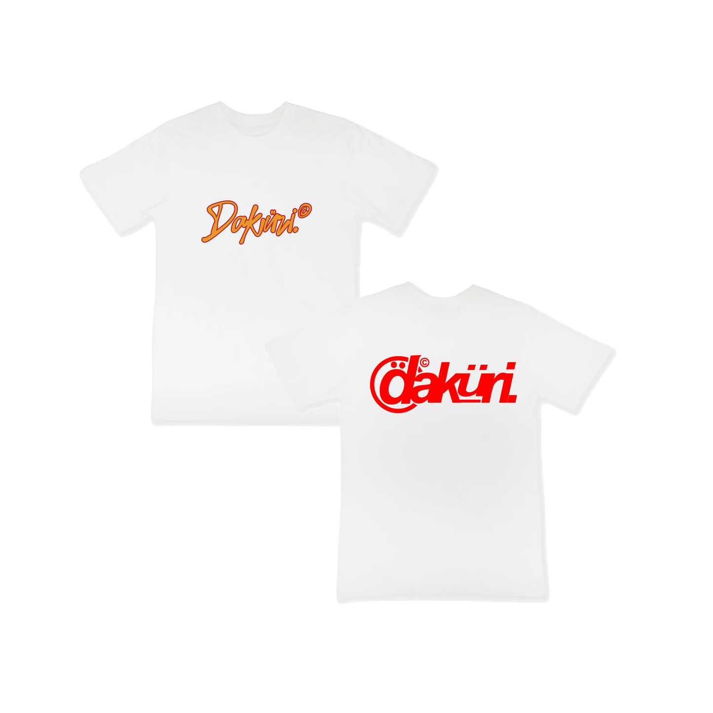 Daküri “Messy” Tshirt White