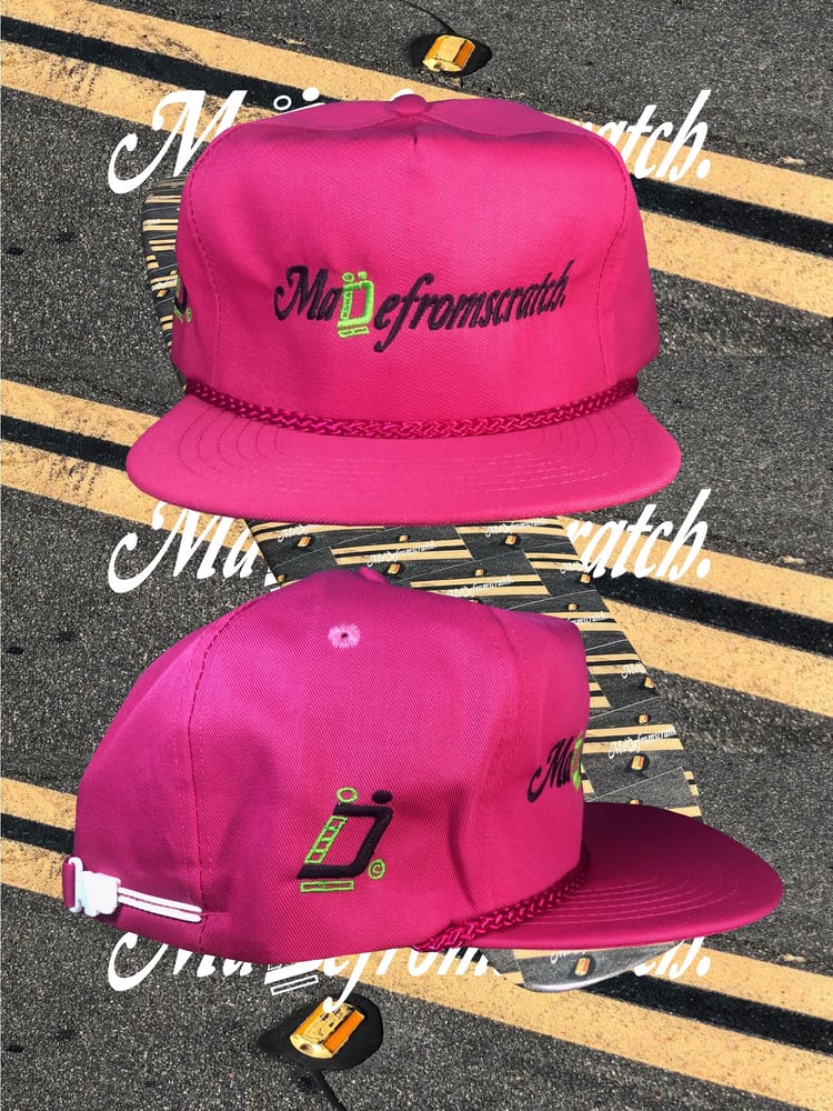 MaDefromscratch 2.0 V1 Retro/Vintage style zip-back Cap