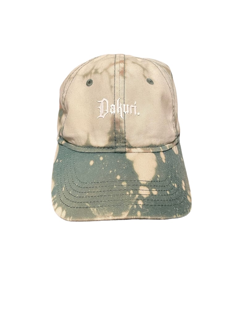 Bleached "Goth font" Daküri Dad hat