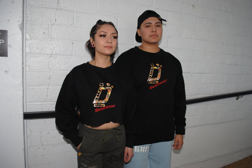 Daküri Streetwear Logo "Tropical Cheetah" Crewneck sweater