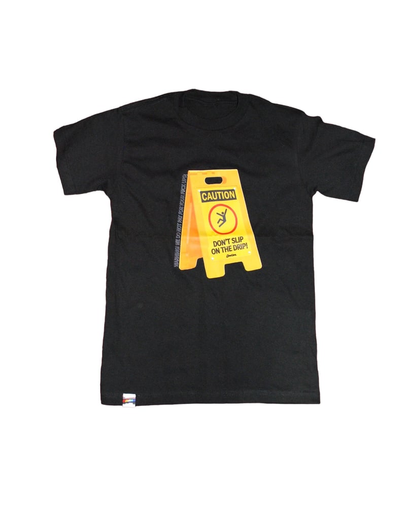 "Don't Slip" Tee in Black