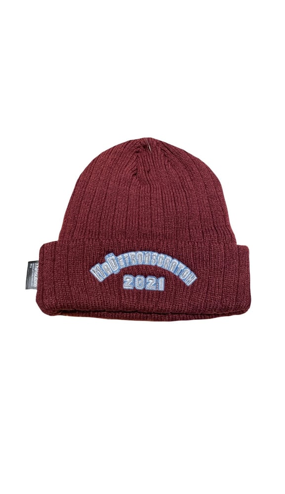 MaDefromscratch Daküri Varisty 2021 3M Beanie (Maroon)
