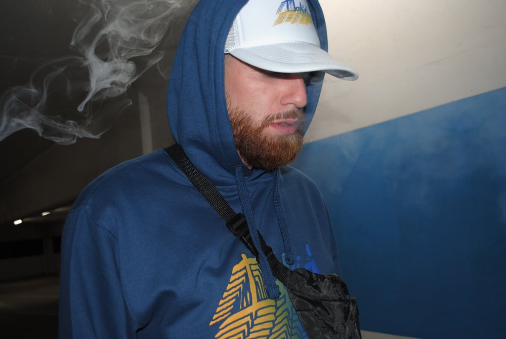 Sketchy Daküri mix print Trucker Snapback Hats