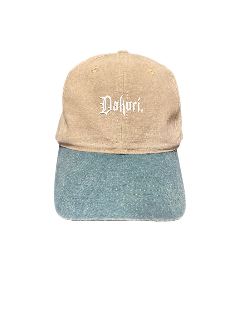 Unbleached "Goth Font" Daküri hat