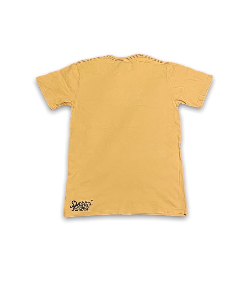 Vintage Groove tshirt (Light Mustard)
