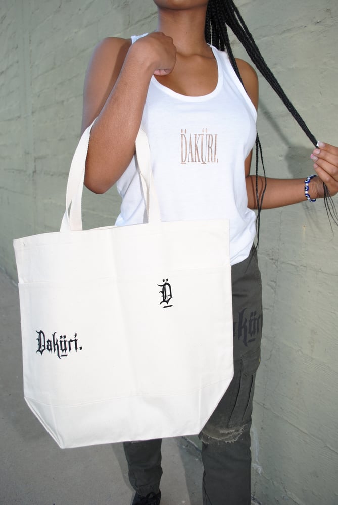 Women's Daküri Velvet Magazine Tank Top (white)