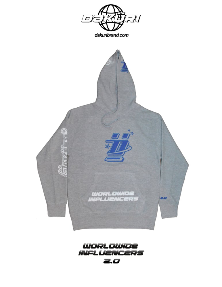 Worldwide Influencers 2.0 Grey Hoodie