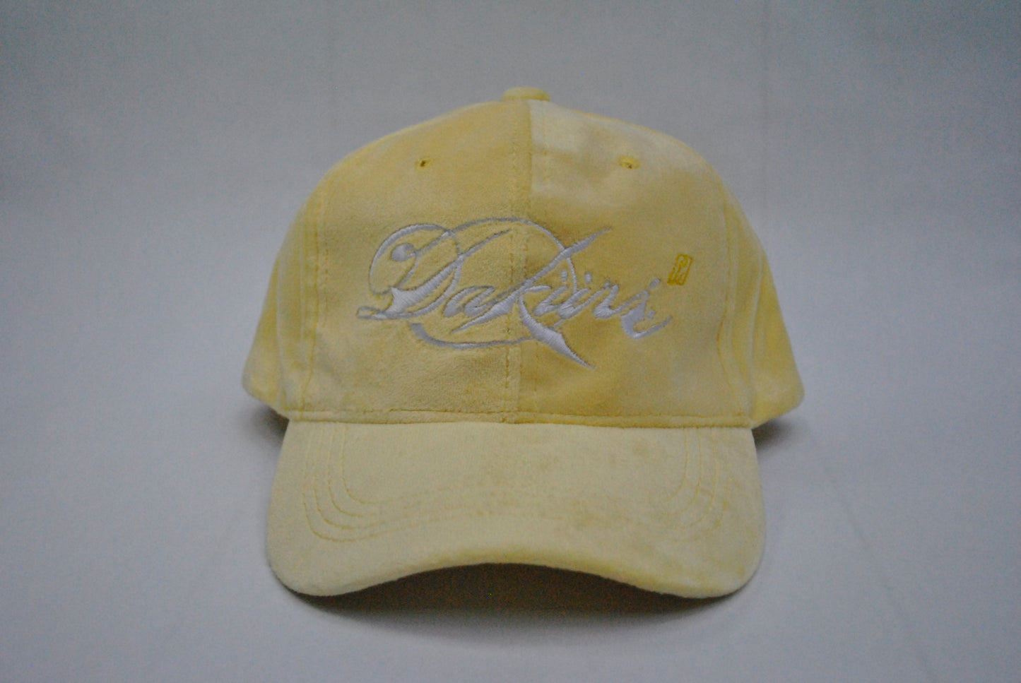 Velvat Fandy Dad hat Pastel Yellow)