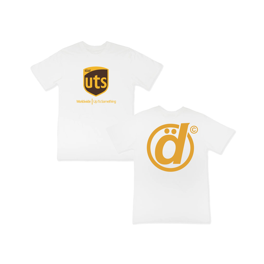Daküri “Up to Something” Tshirt white
