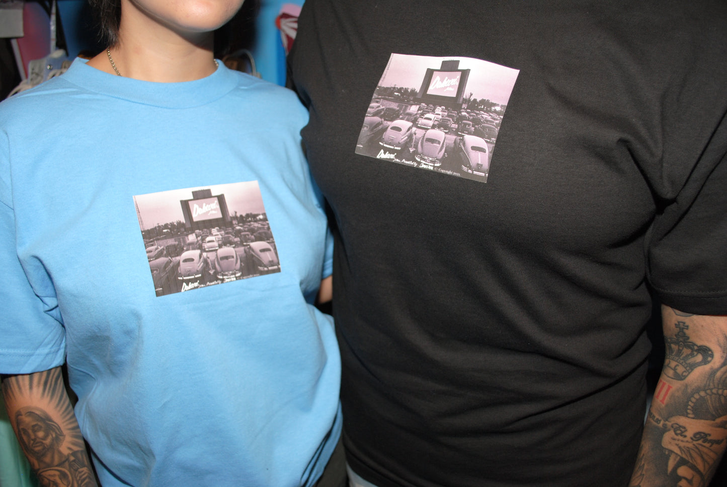 Black “Drive In” Tshirt