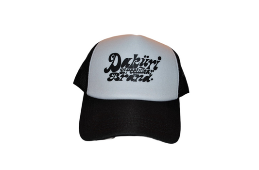 Groovy trucker hat