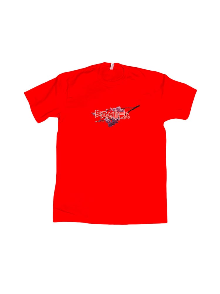 Cherry Red Cherry Blossom Tee