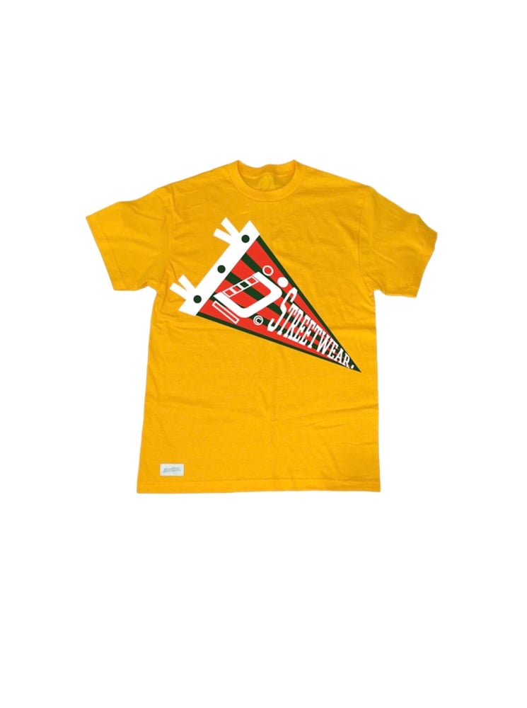 Gold Pennant Banner Tshirt