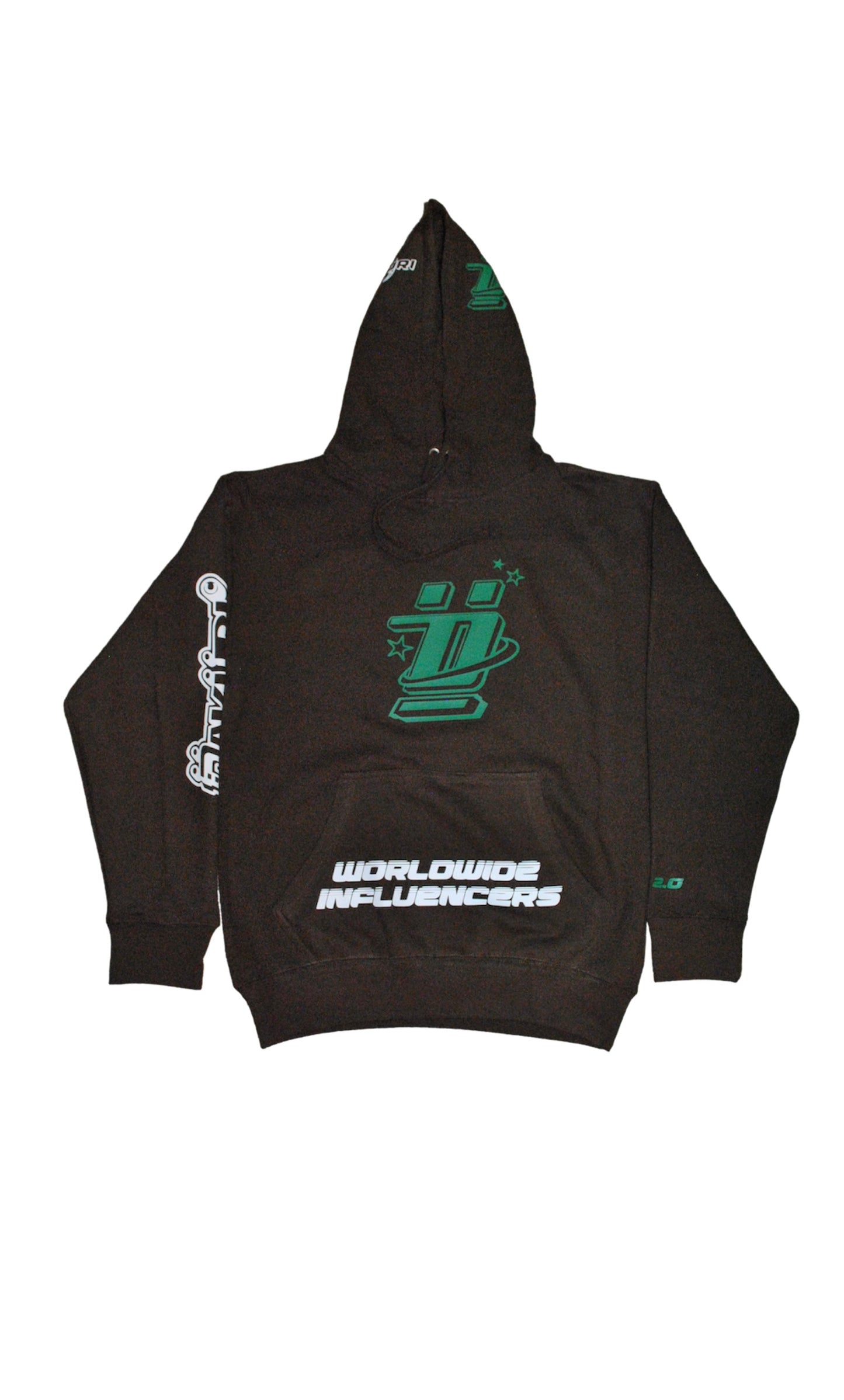Worldwide Influencers 2.0 Grey Hoodie