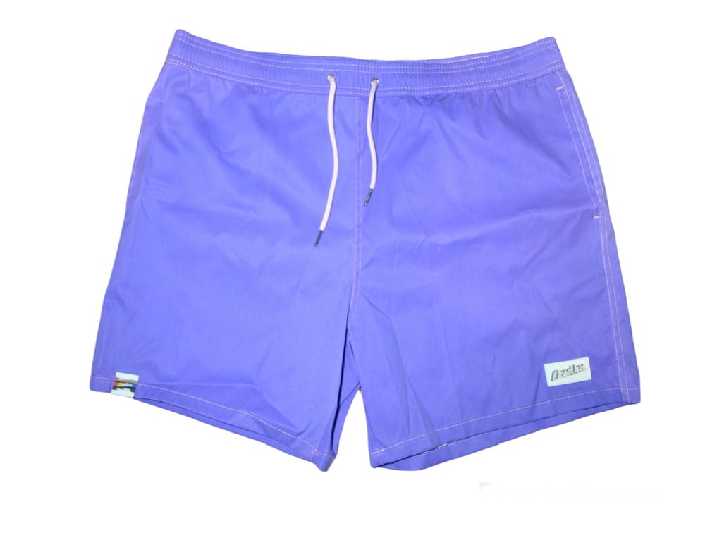 Lavender to Pink Daküri "Summertime" Thermo-activated shorts