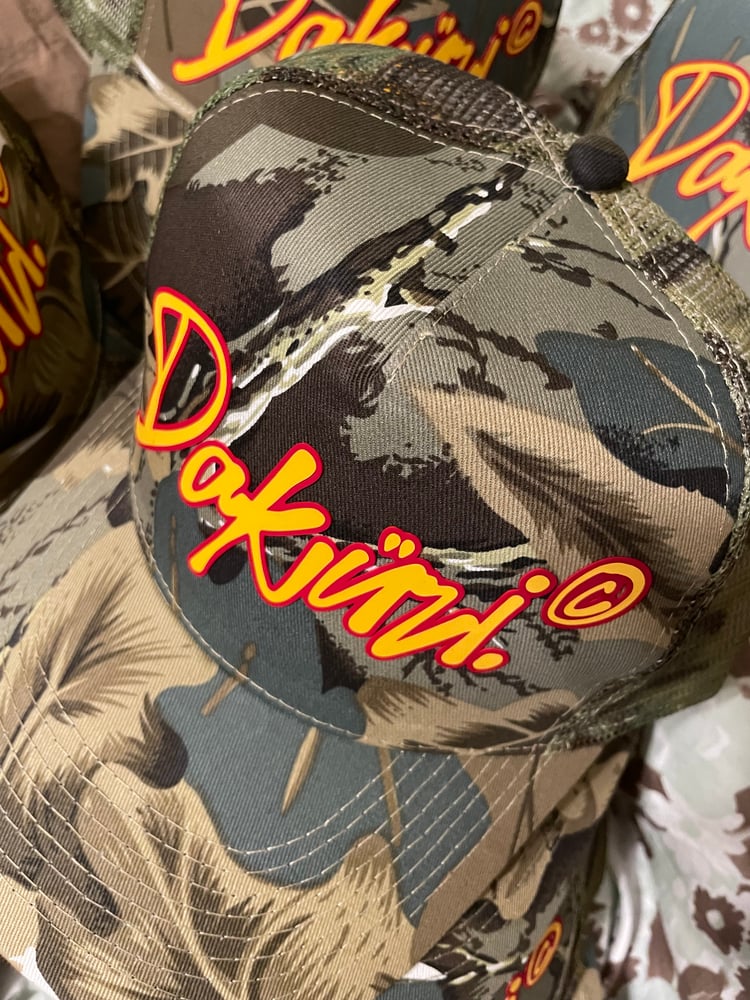 The "Messy Forest" strapback truck hat