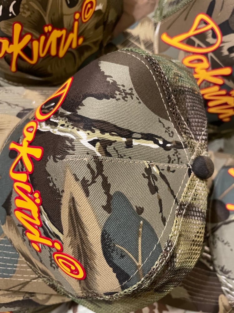 The "Messy Forest" strapback truck hat