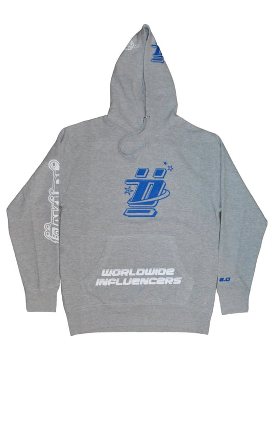 Worldwide Influencers 2.0 Grey Hoodie